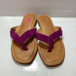 UGG Tuolumne or Carey suede flip-flop women’s sandals size 8.5